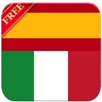 spanish italian dictionary free android application logo